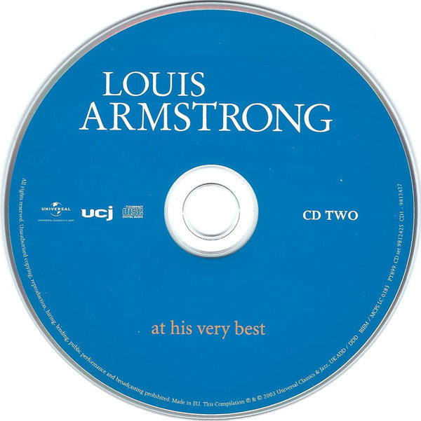 Louis Armstrong : At His Very Best (2xCD, Comp)
