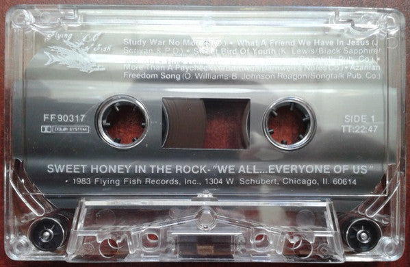 Sweet Honey In The Rock : We All...Everyone Of Us (Cass, Album)