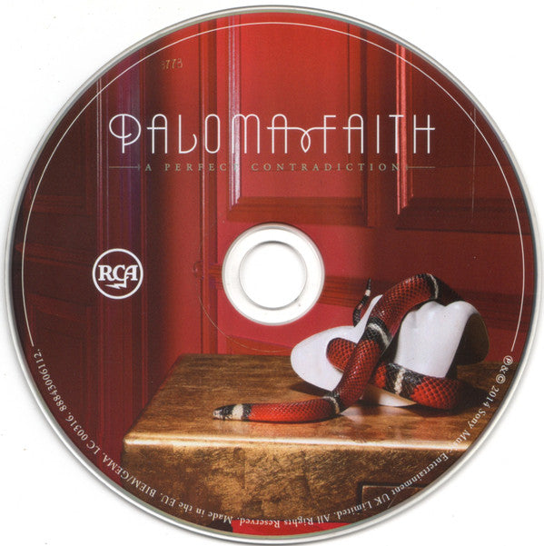 Paloma Faith : A Perfect Contradiction (CD, Album)