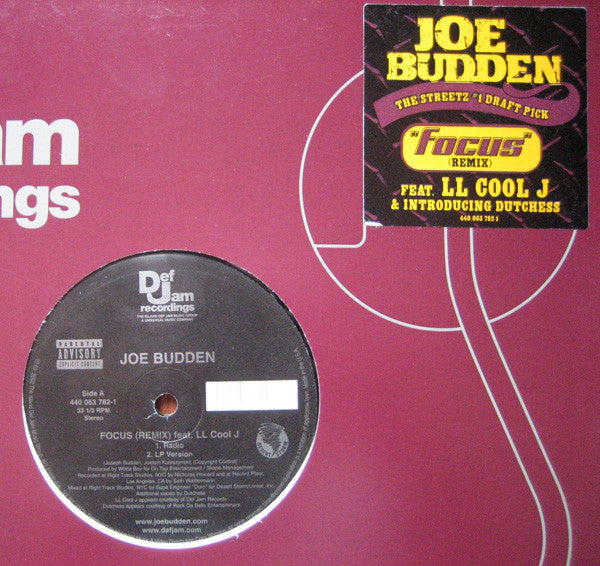 Joe Budden Feat. LL Cool J Introducing Dutchess : Focus (Remix) (12")