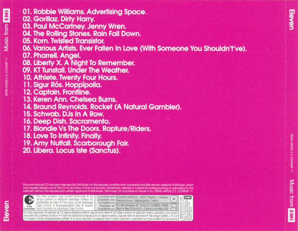 Various : Eleven (CD, Comp)