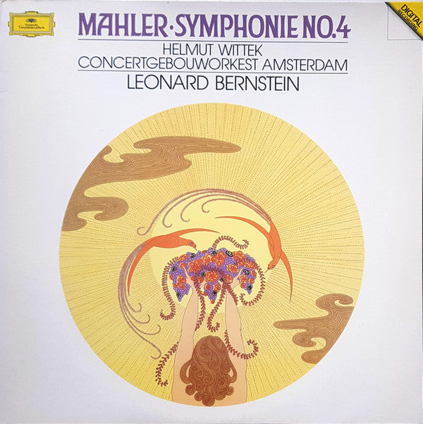 Mahler*, Concertgebouworkest Amsterdam*, Leonard Bernstein, Helmut Wittek : Symphonie No. 4 (LP, Album)