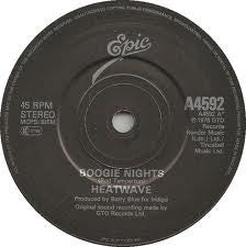 Heatwave : Boogie Nights (7")