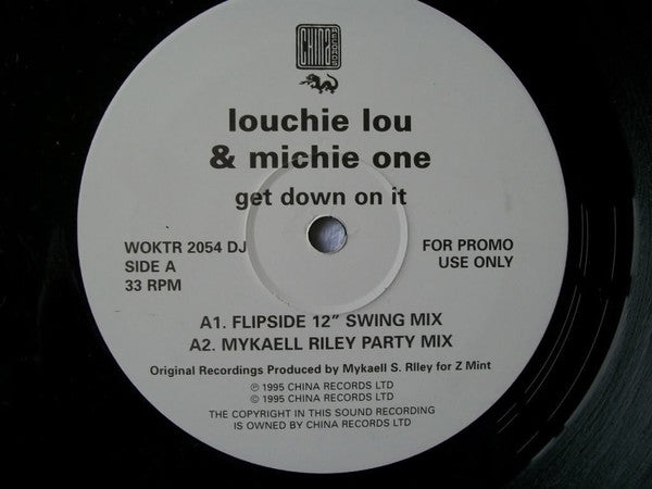 Louchie Lou & Michie One : Get Down On It (12", Promo)