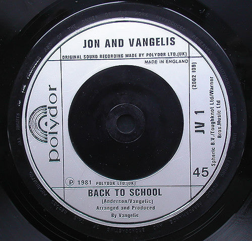 Jon & Vangelis : I'll Find My Way Home (7", Single)