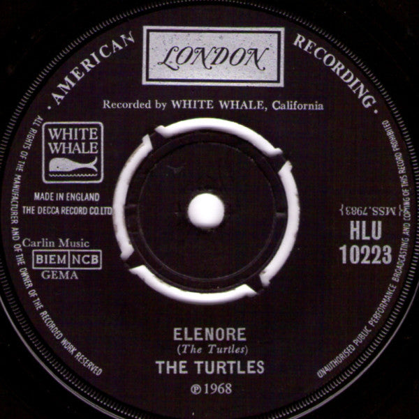 The Turtles : Elenore (7", Single)