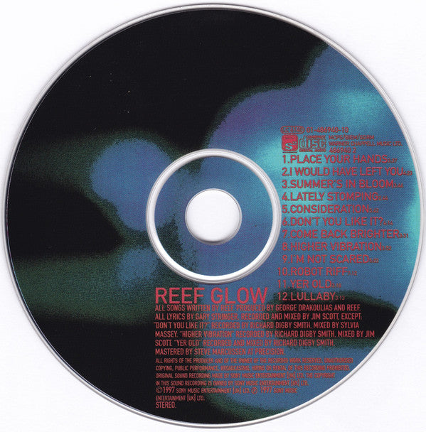 Reef : Glow (CD, Album)