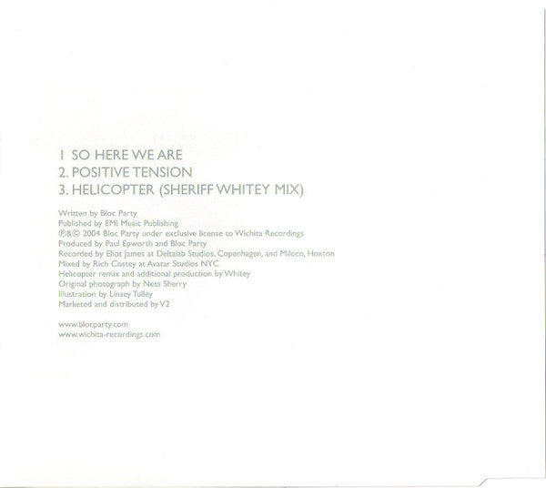 Bloc Party.* : So Here We Are / Positive Tension (CD, Single)