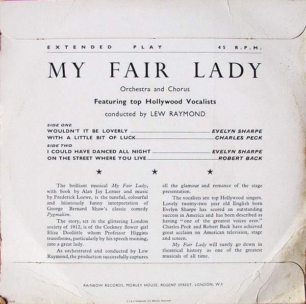Various : My Fair Lady (7", EP)