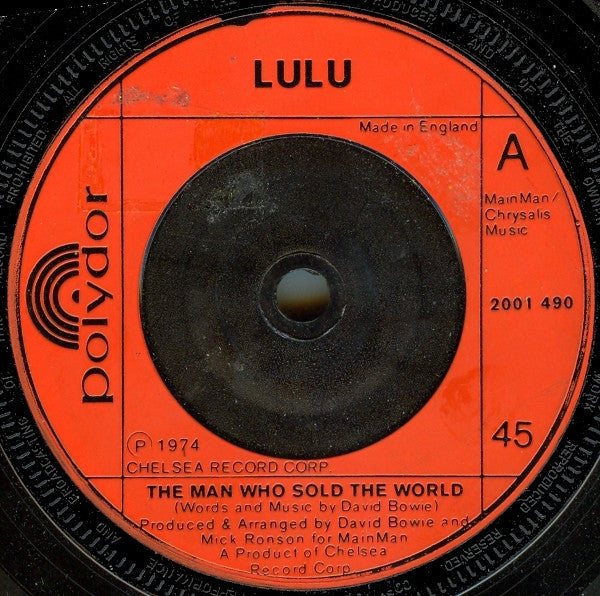 Lulu : The Man Who Sold The World (7", Single)