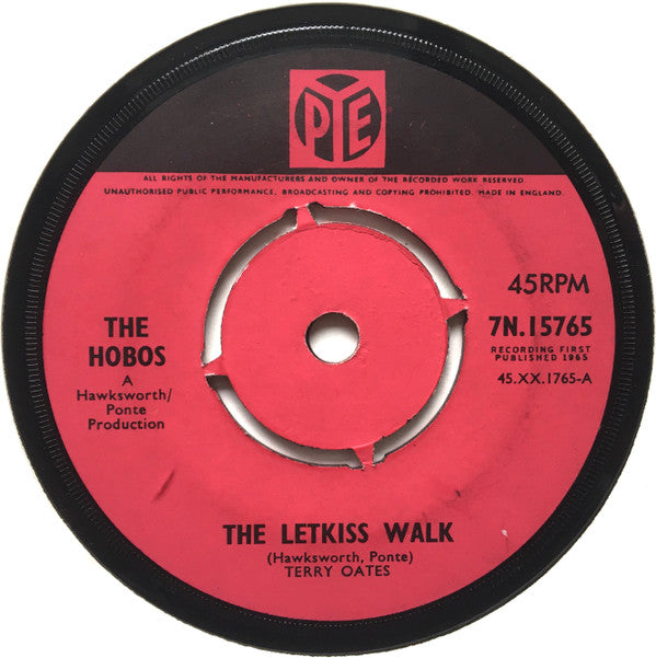The Hobos (4) : The Letkiss Walk (7")