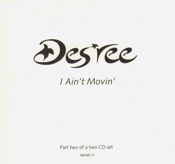 Des'ree : I Ain't Movin' (CD, Single, CD2)