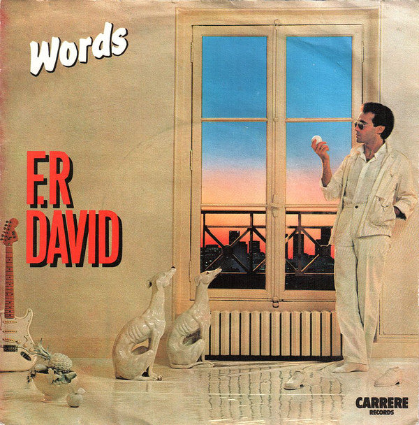 F.R. David : Words (7", Single, Sol)