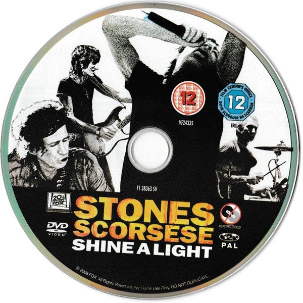 The Rolling Stones / Martin Scorsese : Shine A Light (DVD, Cle)