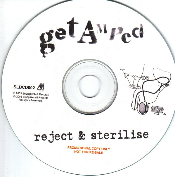 Get Amped : Reject And Sterilise (CDr, Single, Promo)
