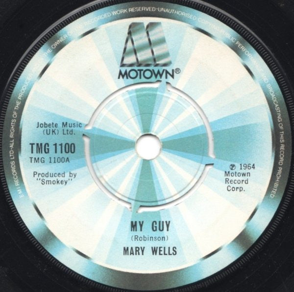 Mary Wells : My Guy (7", Single, RE)