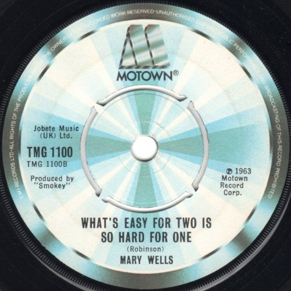 Mary Wells : My Guy (7", Single, RE)