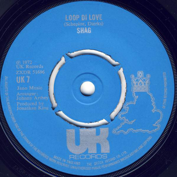 Shag (3) : Loop Di Love (7", Single)