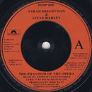 Sarah Brightman, Steve Harley : The Phantom Of The Opera (7", Single, Red)