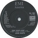 John Waite : Missing You (7", Sol)