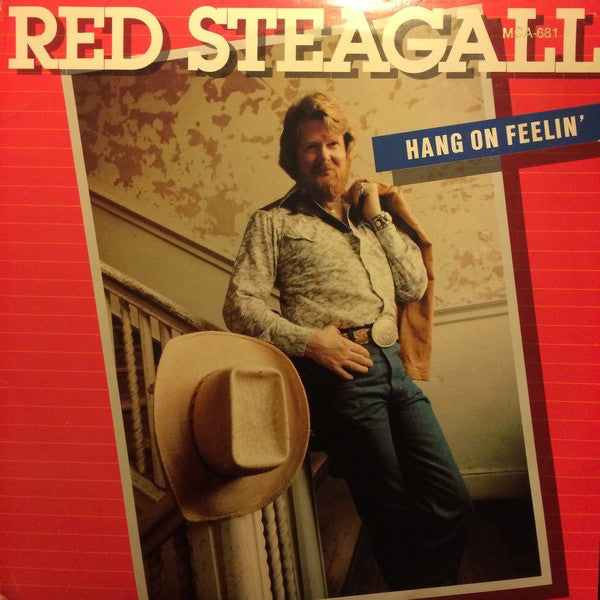 Red Steagall : Hang On Feelin' (LP)