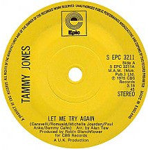 Tammy Jones : Let Me Try Again (7", Sol)
