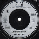 Wet Wet Wet : Wishing I Was Lucky (7", Single, Inj)