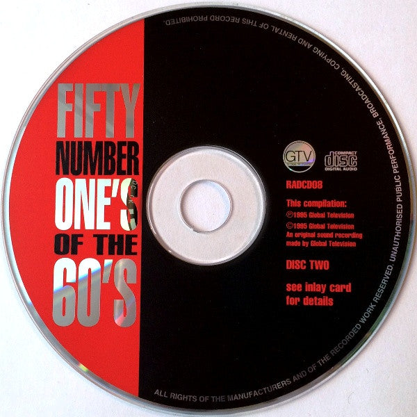 Various : Fifty Number One's Of The 60's (2xCD, Comp)