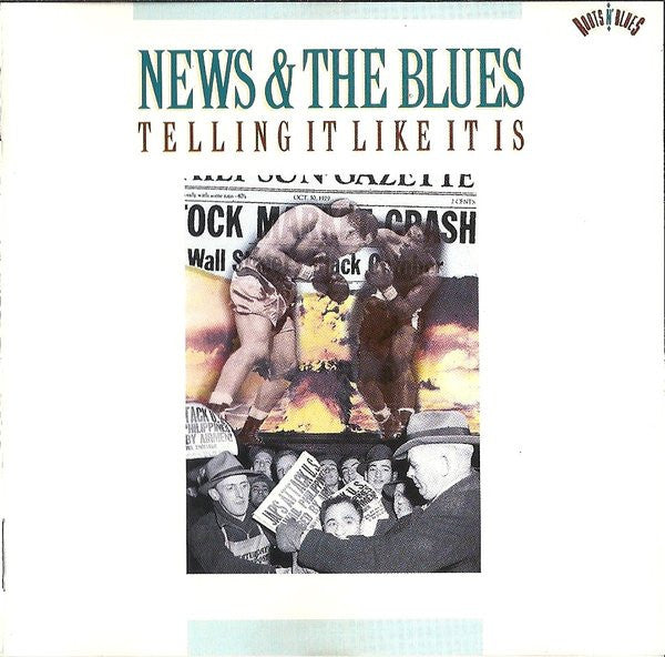 Various : News & The Blues (Telling It Like It Is) (CD, Comp, Mono)