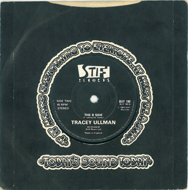 Tracey Ullman : They Don't Know (7", Single, Com)