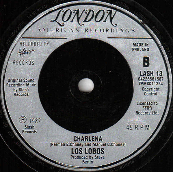Los Lobos : La Bamba (7", Single)