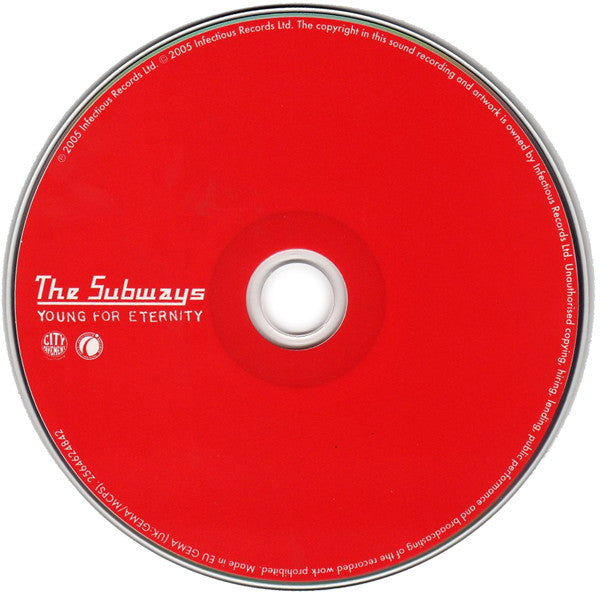 The Subways : Young For Eternity (CD, Album)