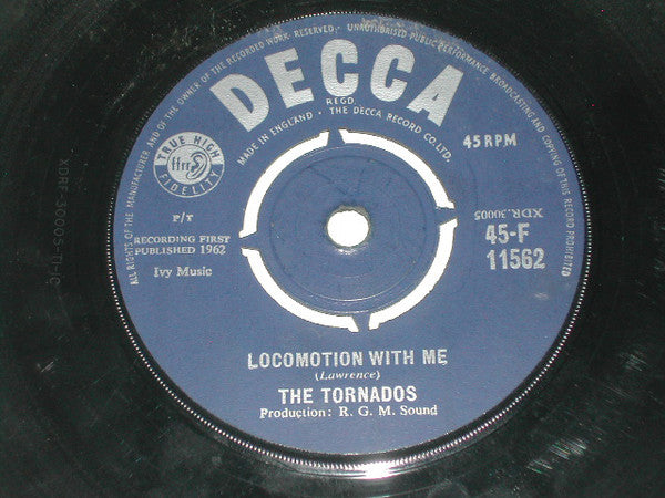 The Tornados : Globetrotter (7", Single, 4-P)