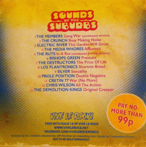 Various : Sounds Of The Suburbs (CD, Comp)