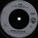 a-ha : Manhattan Skyline (7", Single, Sil)