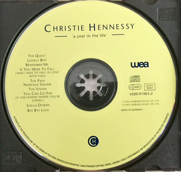 Christie Hennessy : A Year In The Life (CD, Album)