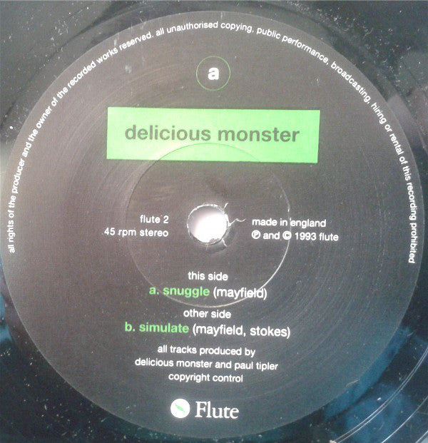 Delicious Monster : Snuggle (7", Single)