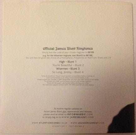 James Blunt : You're Beautiful (CD, Single, Enh, CD2)