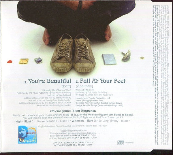 James Blunt : You're Beautiful (CD, Single, CD1)