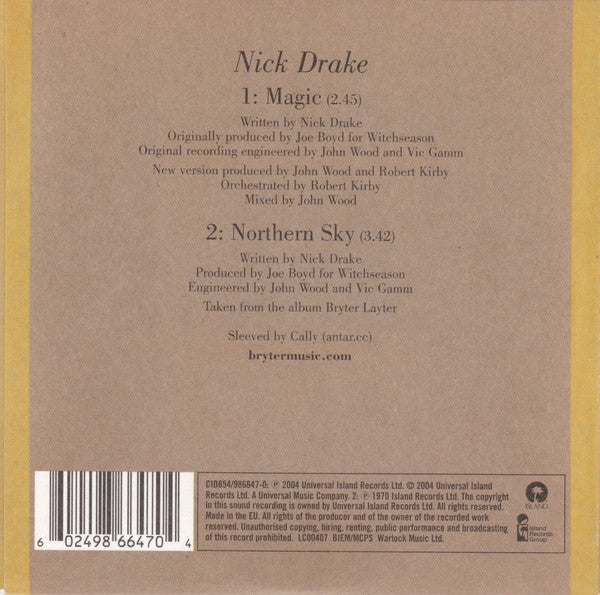 Nick Drake : Magic (CD, Single)