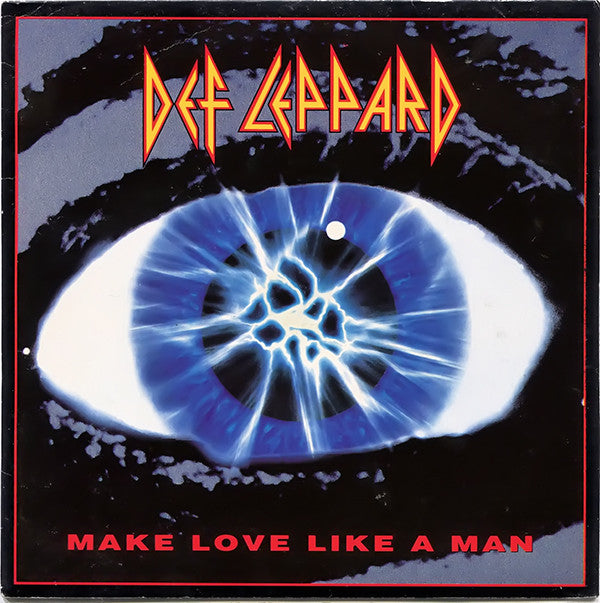 Def Leppard : Make Love Like A Man (7", Single, Sil)