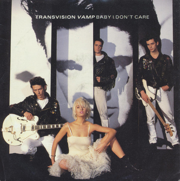 Transvision Vamp : Baby I Don't Care (7", Single, Sil)