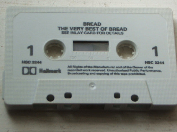 Bread : The Very Best Of Bread - 16 Great Songs (Cass, Comp, Whi)