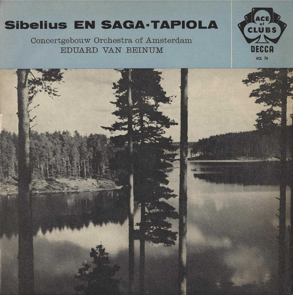Jean Sibelius, Concertgebouworkest, Eduard van Beinum : En Saga / Tapiola (LP, Mono, RE)