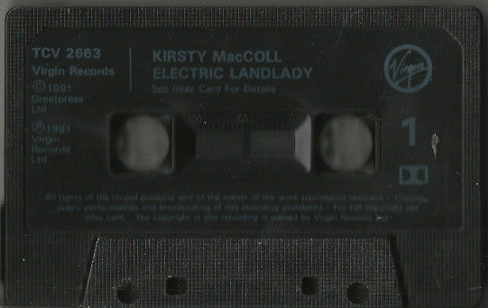 Kirsty MacColl : Electric Landlady (Cass, Album)