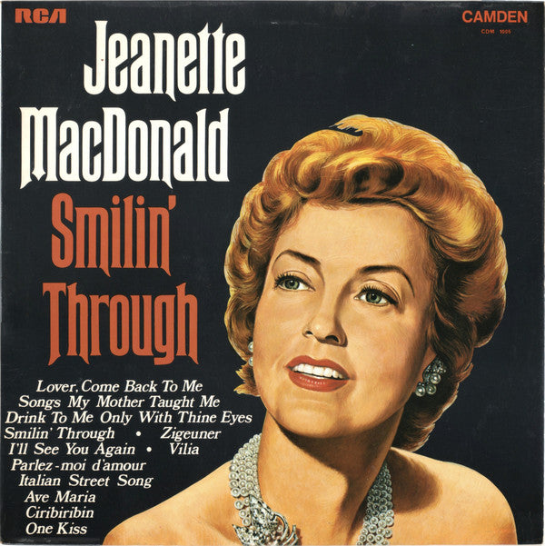 Jeanette MacDonald : Smilin' Through (LP, Mono, RE)