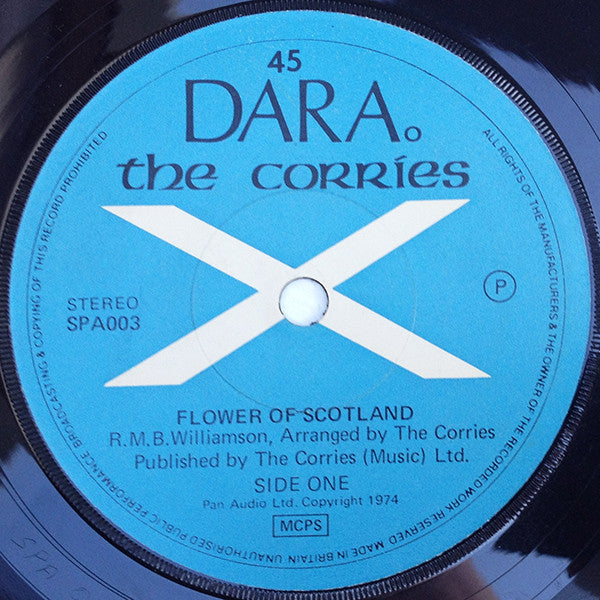 The Corries : Flower Of Scotland (7", Single)