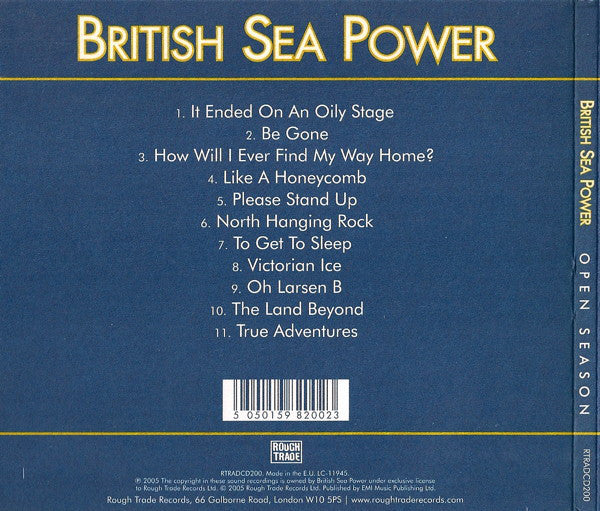British Sea Power : Open Season (CD, Album, Dig)