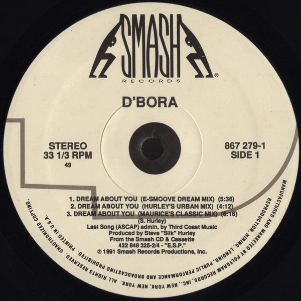 D'Bora : Dream About You (12")