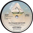 Patti Smith : People Have The Power (7", Single)